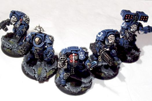 Ultramarine Terminator Squad by Bemo