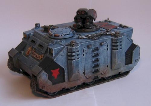 Space Wolf Razorback by BigWhiteBear