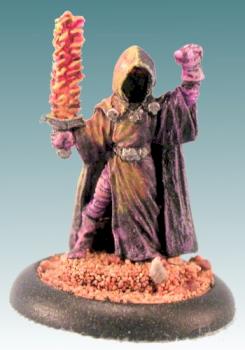 Ral Partha Wraith With Flaming Sword. by bwatford
