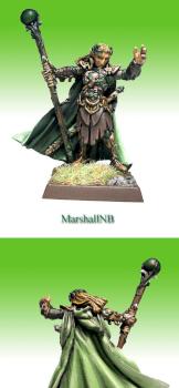 Wood elf king by MarshallNB