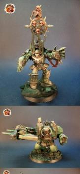 space marine army chaos nurgle by caiman