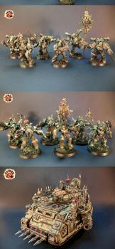 army space marine chaos nurgle by caiman