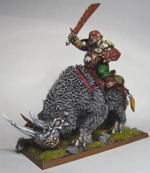 Ogre Kingdoms Rhinox Cavalry by megajelly