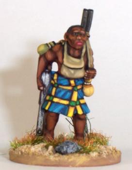 Darkest Africa Gun Bearer by mindenbrush
