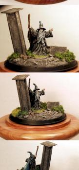 Galladon Wizard by Reaper, Showbase by Takai Mar