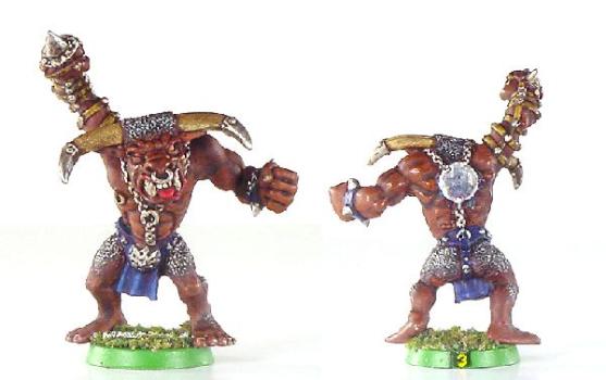 Chaos Dwarf Bloodbowl Team by tafka