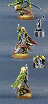 WARHAMMER Wood Elf Lord by Karina