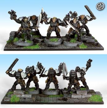 Black Templars Scouts Squad GW Warhammer 40k by DiaConUparty