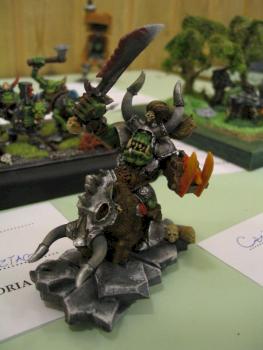 Warboss on super cyboar by Balage L.