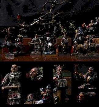 mordheim witch hunter warband by Mikl III