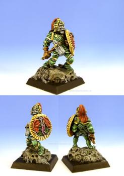 Vintage Skull faced Chaos Warrior by SaxonAngel