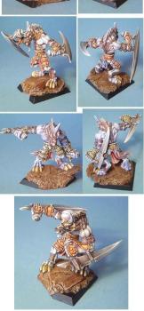 5 wolfen wariors by armees de gehenne