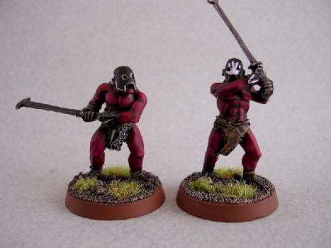 LOTR Uruk-Hai Berserkers by Faldrax