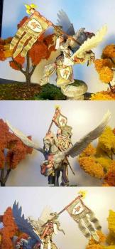 Bretonnian Pegasus Knight by longbow
