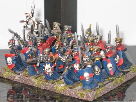 Grave Guard Regiment by Valheru