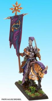 Aspiring Champion Battle Standard Bearer(mounted) by swirt
