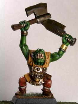 GW Orc with Two Choppas! by Tatsu