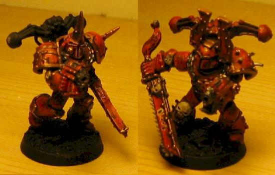 Khorne Berzerkers Berserkers by MKJ
