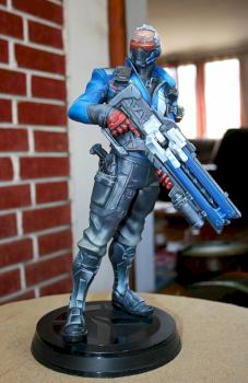 Soldier 76 by BlackSerpentArts