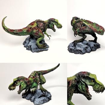 Zombie T-Rex by Clamps