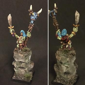 Shaman gobelin by c0c0tte