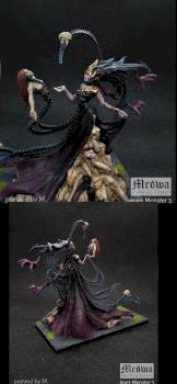 Raging Heroes Yscarloth, The Harvester of Flesh, Sci-Fi ver by Mrowa