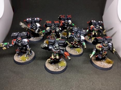 ASSAULT SQUAD DEATH COMPANY Blood Angels Warhammer 40k by juanlurockerman