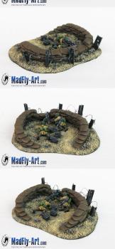 Steel Legion Heavy Bolter Team by MadFlyArtStudio