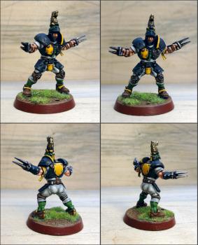 Blood Bowl Averland player by AloneInTheDark