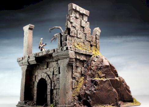 Ancient Fortress Ruins by 3T Art