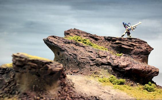 Large Rocky Hill by 3T Art
