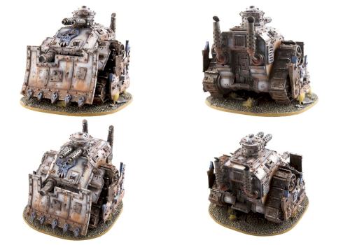 Ork battle wagon looted tank by David Brumby