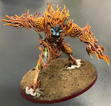 sylvaneth drytha fall theme by tabletopCrafting