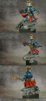 Space marine librarian in terminator armour by WDBR