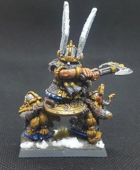 Dwarf Lord on shield by Kyrios
