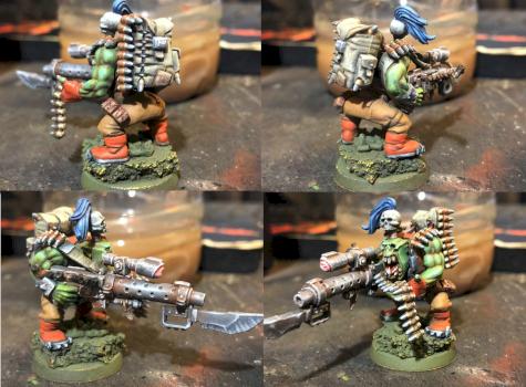 Ork With Eavy Shootah by ABrushWithDeath