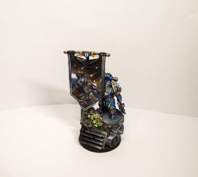 Ultramarine standard bearer by Jameswilliams244