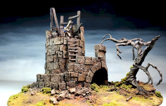 Ancient Crumbling Tower by 3T Art
