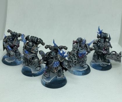 Plague Marines of the Frozen Plague by Overman