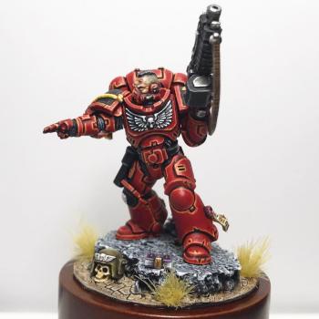 Blood Angels sergeant by bondth_artwork