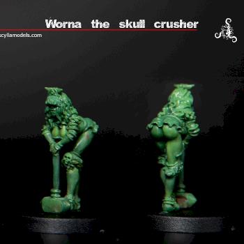 Worna the Skull Crusher by Scylla Models
