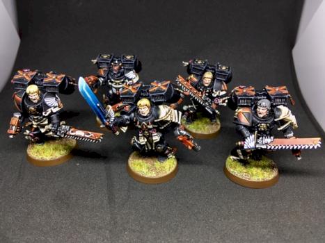 ASSAULT SQUAD DEATH COMPANY Blood Angels Warhammer 40k by juanlurockerman