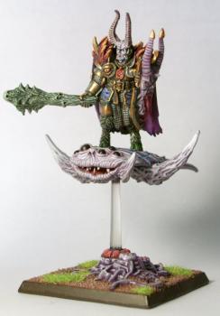 lord on tzeench disc by tonton-barbouze