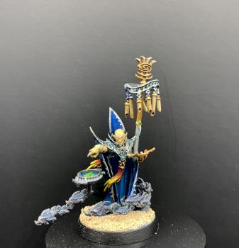 Idoneth Deepkin isharann Soulscryer by PiratePaintingFXBG