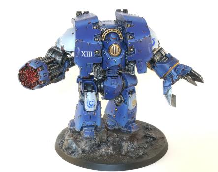 Ultramarines Leviathan Dreadnought by m0nolith