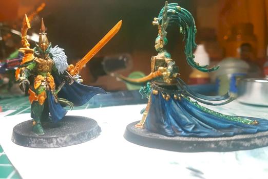 The Visarch and Yvraine by Nathien Shadow