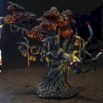 Lonely tree by Little Mad Paintings
