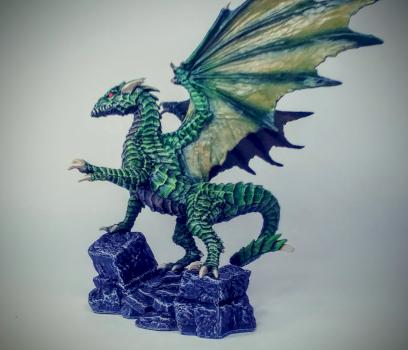 Green dragon reaper bones by jouradnik
