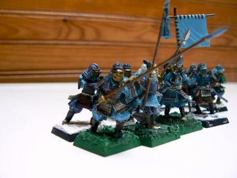 unité samurai avec lances by shima