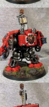 Space Marine Dreadnought by HotLavaPainting